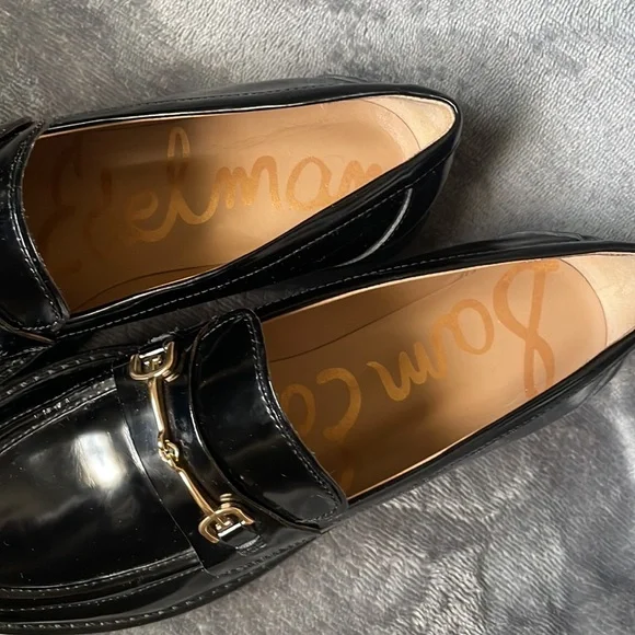 Sam Edelman patent chunky loafers size 6 - Picture 4 of 4